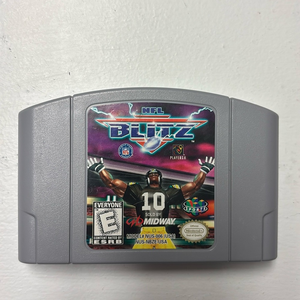 NFL Blitz Nintendo 64 Game